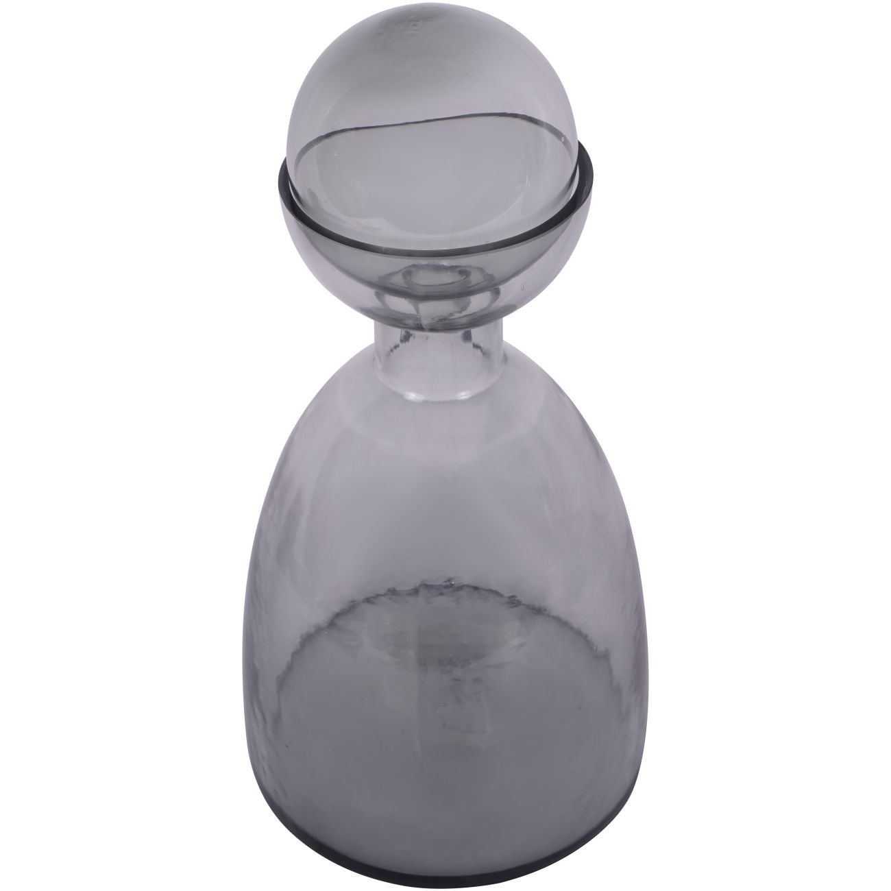 Vitrum Smoked Glass Bottle Vase Large